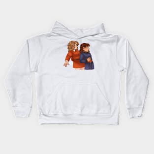 The girls are fighting Kids Hoodie